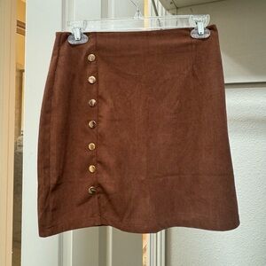 Zara brown skirt